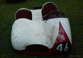 rám jawa pérák komunista závodní dobový silniční či motokára - 13