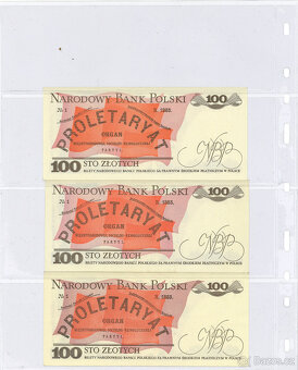 Plný šanon mix bankovek celý svět - Konvolut - sbírka - 13