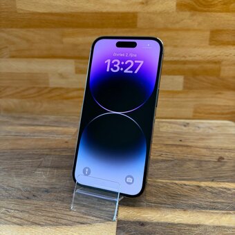 IPhone 14 Pro 256GB, fialový, 100% baterie (rok záruka) - 13