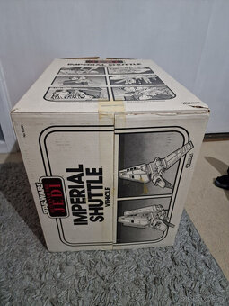 Vintage Star Wars Imperial Shuttle zabalený (s nepoužitým ob - 13
