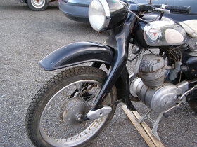 Prodám NSU Pretis 175 OSB čtyřtakt rok 1960 + díly motoru - 13
