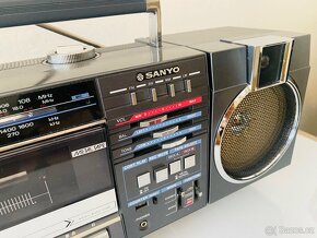 Radiomagnetofon Sanyo M-W22LU, rok 1985 - 13