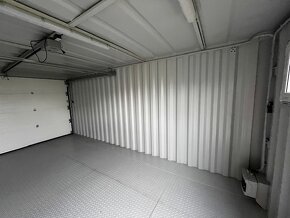 Kontejnerová garáž M Antracit 3500x6000x2600mm - 13