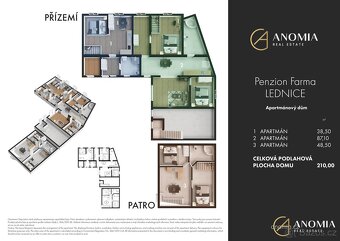 Prodej penzionu, 594m2 - Lednice, ev.č. 00450 - 13