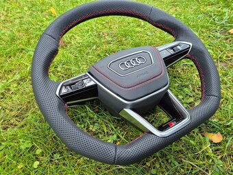 AUDI A6 A7 4K A8 D5 E-TRON SPORTOVY VOLANT - vyhrievany - 13