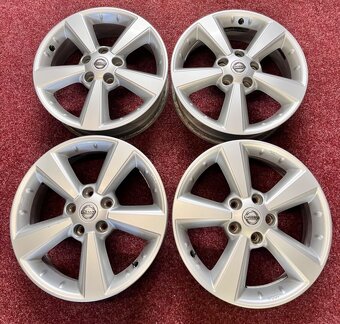 5x114,3 R17 originál alu disky Nissan ET 40 - 13