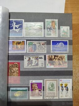 6x album se známkami z celého světa - 13