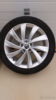 Alu kola 5x112 r18 Pegasus originál  Škoda Superb III Faceli - 13