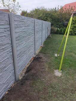 Montáže betonových plotů - 13