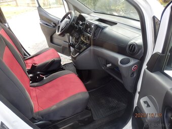 Nissan NV200, 1.5Dci, 66Kw,rok 2x šoupací dveře,2 místa - 13