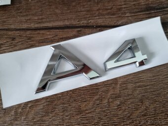 AUDI chromove znaky loga AUDI kruhy - 13