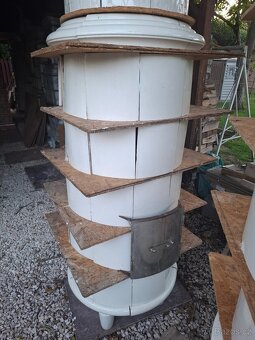 Kachlová kamna historická - 13