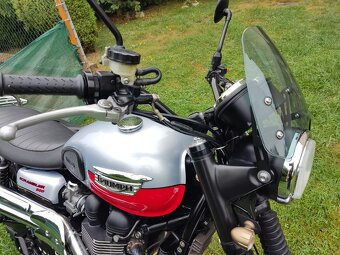 Triumph Scrambler 900 (2014) TOP, doplňky, po servisu, jen 2 - 13