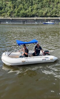 Motorový nafukovací člun PACIFIC MARINE 400 překliž. podlaha - 13