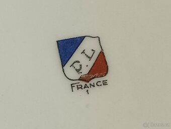 STAROŽITNÁ SECESNÍ PORCELÁNOVÁ MÍSA PIGOIS & JACQUET FRANCIE - 13