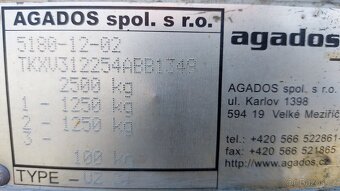 Přívěs,vlek -AGADOS - 13