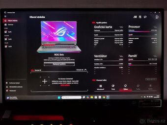 Herní ROG Strix,AMD Ryzen-9,RTX 3070,32 gb,2K-15,6"TOP stav - 13