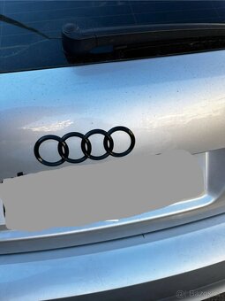 AUDI - Čierne lesklé znaky - 13