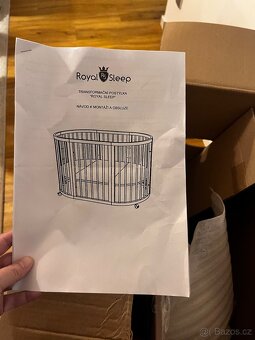 Rostoucí postýlka 7v1 včetně setu matrací - 13