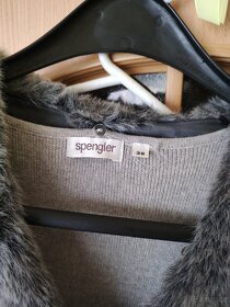 Pletený kostým se sukní s vlnou Spengler vel M/L - 13