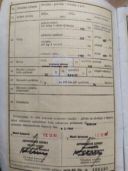 škoda 1000 MB 1964 první série modelu(žábro) - 13
