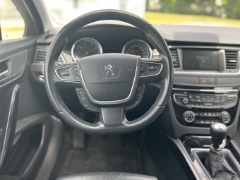 Peugeot 508 1.6 benzín 115kW, garážovaný - 13