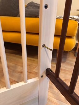 Dětská postýlka Drewex Mocca se stahovací bočnicí - 13