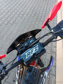 Pitbike Thunder 140cc 19x16 E-start červená - 13