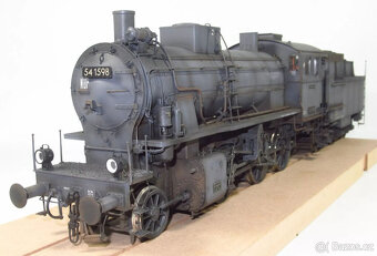 KISS 500207 Parní lokomotiva 54 1598 DRB Ep.2 NEM - SPUR1 = - 13