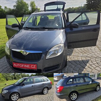 ŠKODA FABIA II COMBI KLIMATIZACE, ALU KOLA , MODEL 2010 - 13