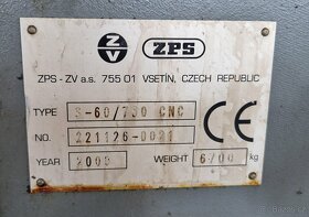 CNC sústruh ZPS S 60/750 - 13