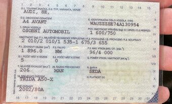 Prodám Audi A4  1,9 TDI - 13