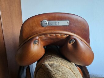 Luxusní skokové sedlo BUTET Saumur - 17", TOP stav - 13