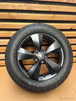 Alu originální kola Škoda Nanuq pneu BFGoodrich 5x112 ❄️ - 13