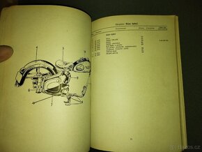 Jawa 500 OHC seznam náhradnich dilu - 13
