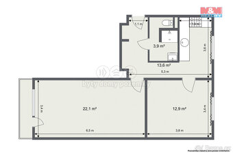 Prodej bytu 2+1, 51 m², Jirkov, ul. Karla Čapka - 13