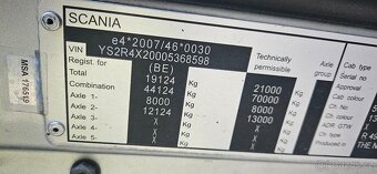 Scania r480 , euro4 , prestavba na traktor t1b - 13