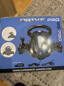 Herní volant SUPERDRIVE GS750 - 13