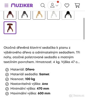 Digitální piano Sencor SDP 200 - 13
