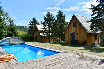 Prodej vzorové chaty č. 5, zařízena, Chaty Na Rybárně - 13