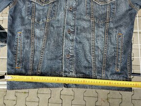 Pánská džínová bunda zn. Levi’s s podšívkou - vel. M - 13