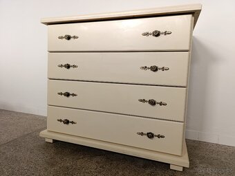 Šuplíková komoda, rustikální styl, Nábytek s příběhem - 13