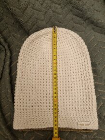 Homelesky čepice ručně háčkované - 13