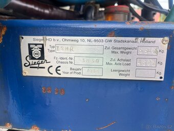 Tažený postřikovač SIEGER ( AgriFac) TSMR 3000 l , 24 m - 13