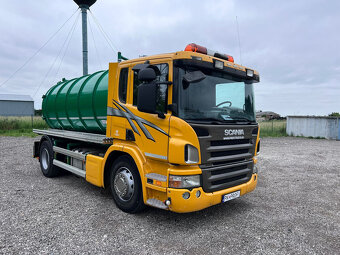 SCANIA AUTOMAT-CISTERNA 11500L+JUROP ČERPADLO - 13