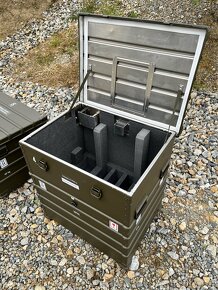 vojenské transportní hliníkové alu bedny swiss army - 13