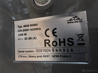 Eta Gratus Max kuchyňský robot s příslušenstvím - 13