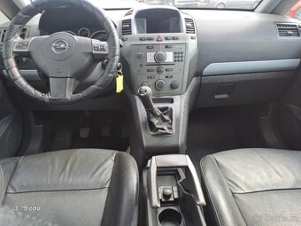 OPEL ZAFIRA 2.2i benzín 114kW, r.06, 7 míst, TOP VÝBAVA - 13