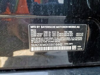 BMW X7 xDrive40i 2025 - 3.0L benzínový motor, automat - 13