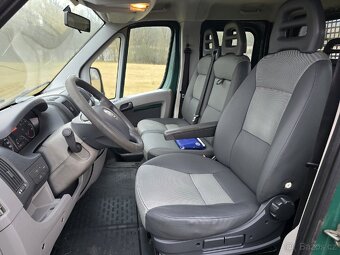 Fiat ducato 2.3jtd valník 7 míst 109 000km MAXI - 13